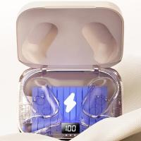 爱国者（aigo） TX05 骨传导蓝牙耳机 长14cm宽10cm高4.2cm 数显挂耳式 (单位:个) 米色