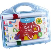 晨光（M&G） ACP901AT 水彩笔易可洗三角杆 130mm  (单位：盒 )12色
