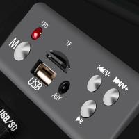 雷公王 CR-87 大功率喇叭手持扩音器 50W（单位：个）黑色