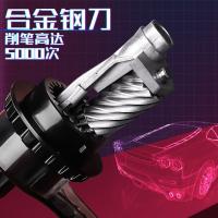 三木（SUNWOOD） X30 全透明自动进铅削笔器 6*12*10cm(单位：个) 黑色