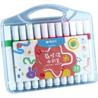 晨光（M&G） ACP901AU 水彩笔易可洗三角杆 130mm  (单位：盒 )24色