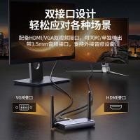 绿联（UGREEN） 50633 无线投屏器 108x193x21mm  (单位：个） 蓝灰色