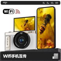 爱国者（aigo） E9/D9 数码相机 128G（配广角+微距镜头） 米白色（单位：台）