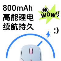 雷柏（Rapoo） MT560 多模式无线鼠标 锂电池版 106*70*44mm（单位：个）素黑