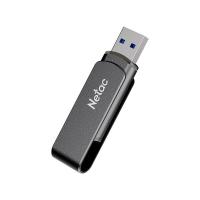 朗科(Netac) G726 U盘USB3.2 旋转金属128GB（单位：个）黑色