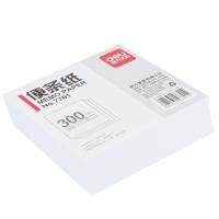 得力（deli） 7701 便签纸（大包装） 107*96mm 白色 12本/包 (单位:本)