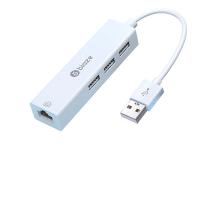 毕亚兹（BIAZE） ZH5 USB转百兆网卡分线器 RJ45网卡(单位：个) 免驱动 白色