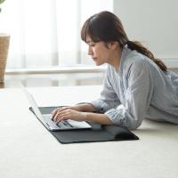 山业 200-MPD022 鼠标垫 72*35cm 带腕托 （单位:张） 黑色