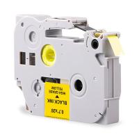 格之格 ND-B-TZFX641P 标签色带 黄底黑字18mm （单位:卷） 适用兄弟系列标签机色带