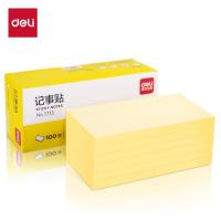 得力（deli） 7733 记事贴便利贴 12本 黄色（单位：盒）