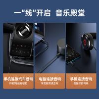 山泽（SAMZHE） YP-120 AUX音频连接线 2m 黑色（单位：条）