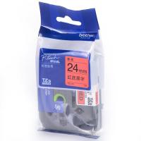 兄弟（brother） TZE-451  标签机色带 24mm*8m （单位:个） 适用PT-E300 PT-7600 PT-P700 PT-9700PC 红底黑字