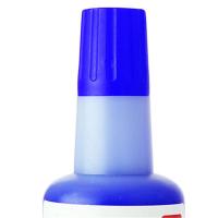得力（deli） 9874 快干清洁印泥油 40ML 蓝色
