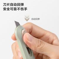 纽赛（NUSIGN） NS065 美工刀 80*25mm(单位：把) 绿色