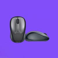 罗技（Logitech） M235 无线鼠标 带2.4G接收器-USB  (单位：个 )灰色
