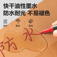 得力（deli） S550思达记号笔 10支一盒（单位：盒）红