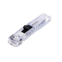 得力（deli） 8591A 透明推夹器 1pcs/卡（单位：卡）透明白