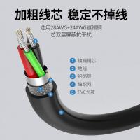 绿联（UGREEN） USB2.0延长线 US103 0.5-5m (单位:条) 黑色