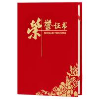 得印（befon） 6549 绒面烫金牡丹花纹款竖式荣誉证书 12K(单位：本)