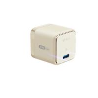 公牛（BULL） GNV-AF120P 氮化镓系列USB充电器 31*31*33mm(单位：个) 香草白