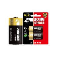双鹿 LR14/2号 中文碱性电池 2粒/卡（单位：卡）