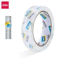 得力（deli） 30133 高透明度封箱胶带 24mm*60y*50um 12卷/筒 高透 (单位:筒)
