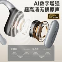 飞利浦（PHILIPS） TAT3708 蓝牙耳机 V5.3(单位：副) 黑色