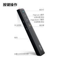 得力（deli） 2802P 激光翻页笔 100米远控 黑色（单位：支）