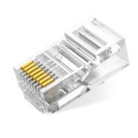 绿联（UGREEN） 20331 RJ45超五类非屏蔽水晶头 50个/盒 白色 (单位:盒)