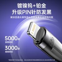 毕亚兹（BIAZE） K84 升级100W三合一编织线 2米(单位：根) 星空灰