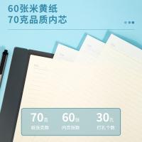 得力（deli） HA460 记事本 A4 60页 （单位:个） 灰色、透明