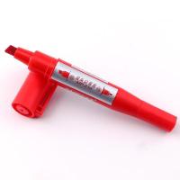 宝克（BAOKE）MP210 油性粗细双头记号笔物流笔  12支/盒 2mm+5mm（单位：盒）红色