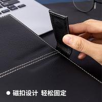 得力（deli） 3343 单包插芯皮面本 25K 120张(单位：本) 黑色