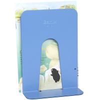 齐心（COMIX） A1101 家用型铁书立中号 7寸（单位:套） 蓝色