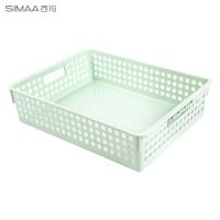 西玛（SIMAA） 6346 莫兰迪文件篮 A4(单位：个) 抹茶绿