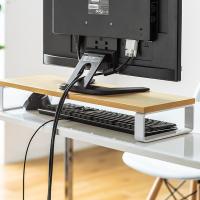 山业 MR-C4LM 日式简约 显示器增高架 600mm*200mm(单位：个) 浅木色