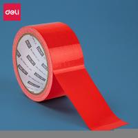 得力（deli） 52000 布基胶带 48mm*10m*230μm（单位：卷）红