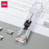 得力（deli） 8591A 推夹器 推夹器1个+补充夹8枚(单位：卡) 透明白