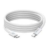 毕亚兹（BIAZE） K122 双头type-t数据线 1m(单位：根) 米白