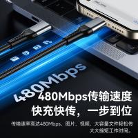 毕亚兹（BIAZE） K196 双头Type-C数据线 1.5米(单位：根) 黑色