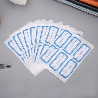 晨光（M&G） YT-10 标签贴纸 23*49mm 6枚*10张 (单位：包) 蓝色