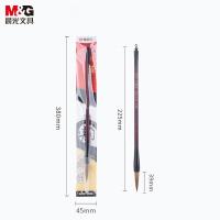 晨光（M&G） AWBY2803 大号狼毫毛笔 笔杆202mm 笔锋40mm 笔头9mm (单位:支) 黑色