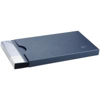 金得利 AF200 增值税发票夹 266*153*23mm  (单位：个 )蓝色
