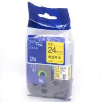 兄弟（brother） TZe-651 标签 24mm*8m （单位:个） 适用PT1650/7600/2700/3600 黄底黑字