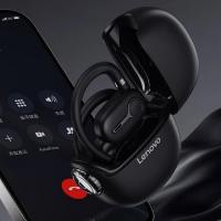 联想（Lenovo） LP81 蓝牙耳机无线挂耳式 300mAh  (单位：副 )黑色