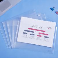 齐心（COMIX） 透明按扣袋 A4 C310A 335*235mm；10个/套 (单位:套) 透明