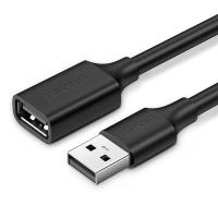 绿联（UGREEN） 10317 数据线 3m USB2.0延长线公对母 （单位：条）黑色