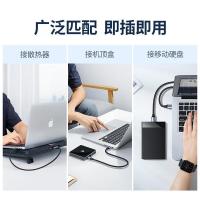 绿联（UGREEN） 80790 数据线 双头USB3.0公对公 1米 (单位：根) 黑色