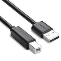 绿联（UGREEN） 10327 打印机数据线 2m USB2.0 方口 (单位：根) 黑色