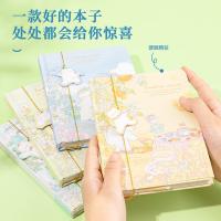 得力（deli） 手账本 花丛物语系列 SZ073 180mm*130mm (单位:本) 颜色随机发货